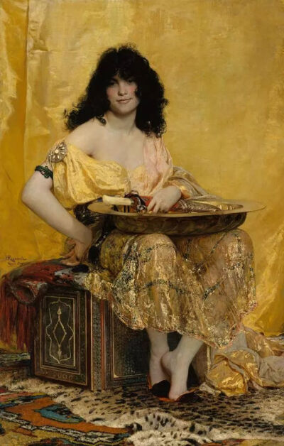莎乐美
Henri Regnault 法国 1870年 布面油画 160x102.9cm
