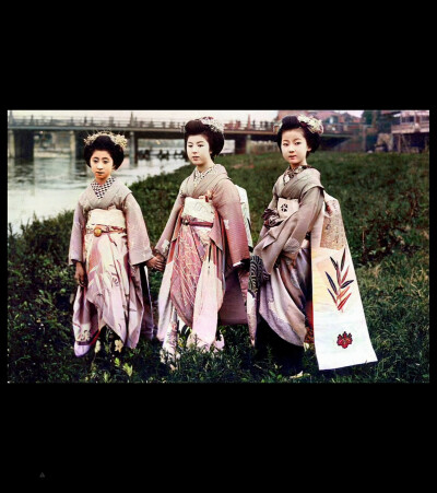 百年前的艺妓