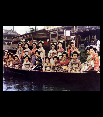 百年前的艺妓