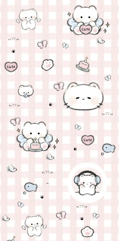 小猫壁纸 | 做只可爱的小猫 /•᷅‎‎•᷄\୭ 