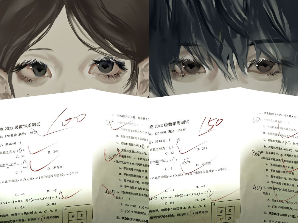 孙艳＆秦臆博 臆艳为定
周焕＆秦臆博 焕然臆新
张琦 & 秦臆博 臆式琦份
杨雨晨&秦臆博 臆晨不染
刘玉宁&秦臆博 玉臆何为