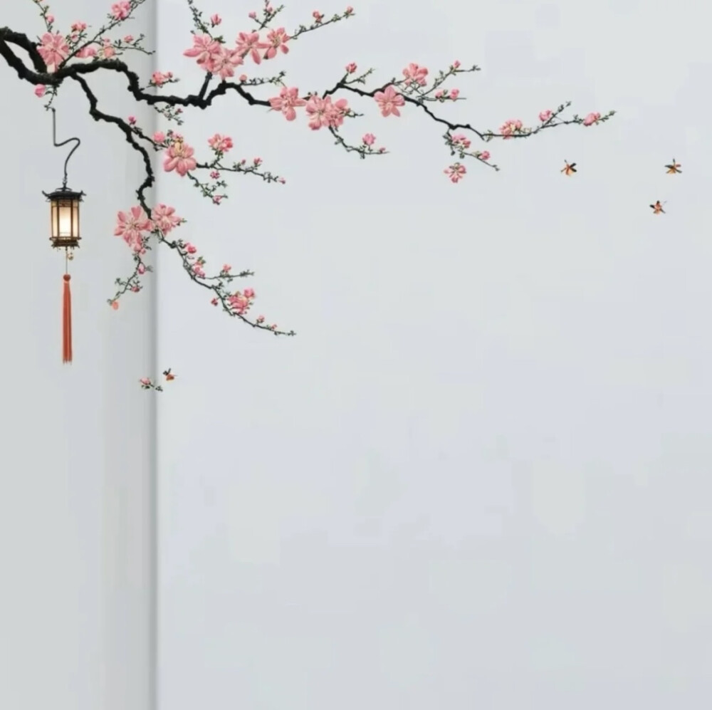 简约花朵背景
