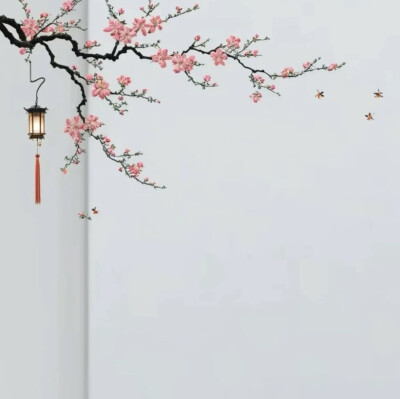 简约花朵背景