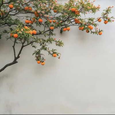简约花朵背景