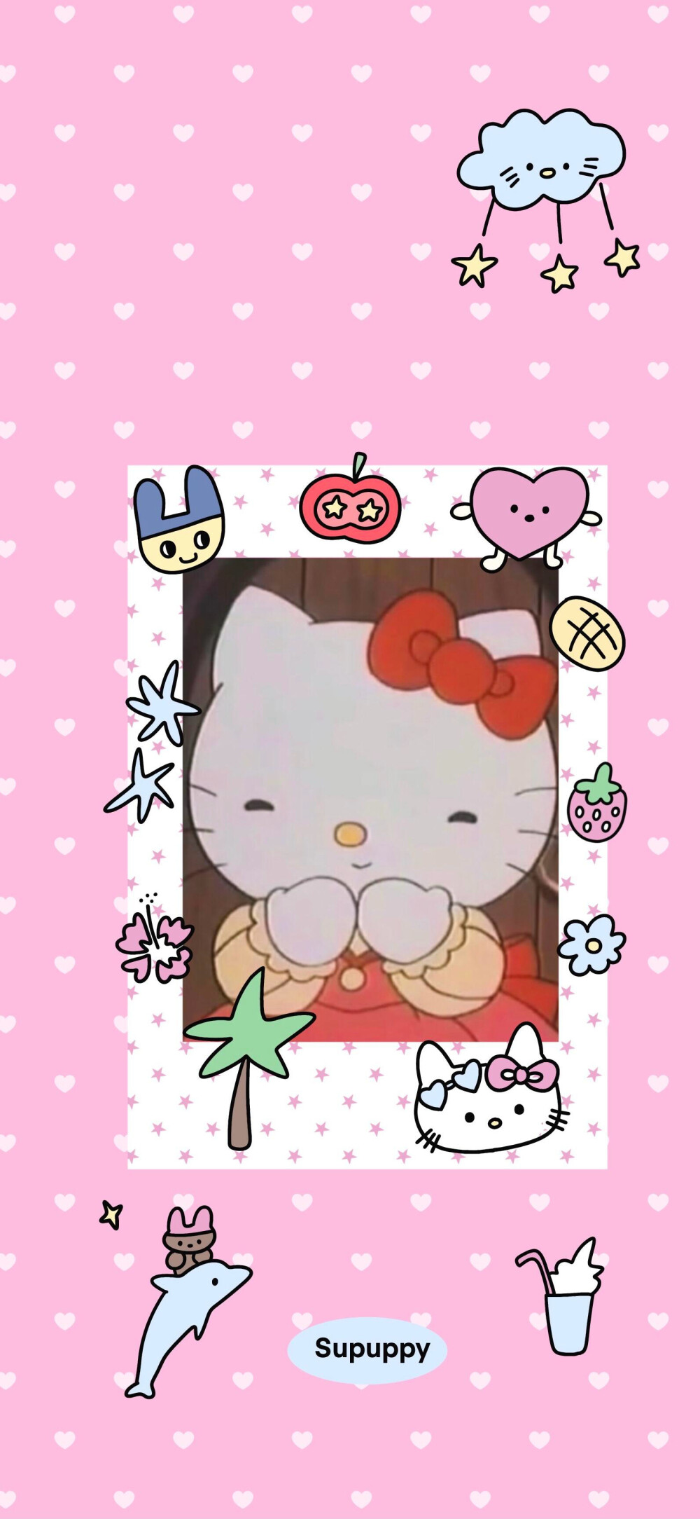 涂鸦可爱壁纸
图源：Supuppy
#插画壁纸#