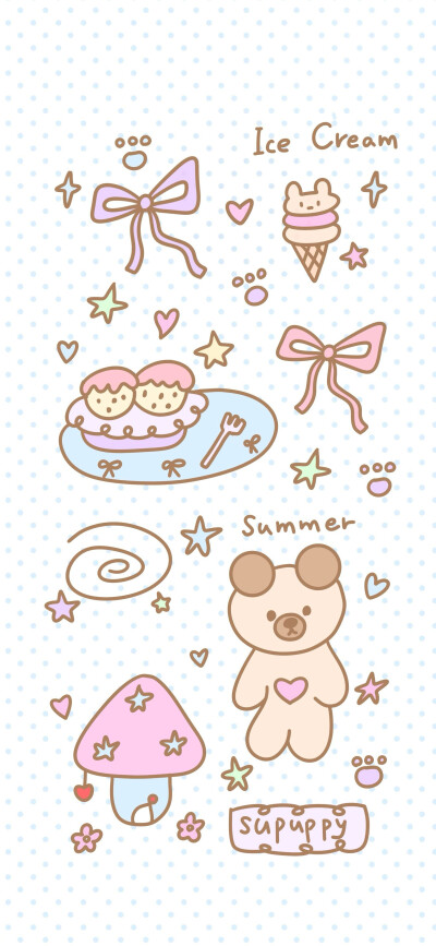 涂鸦可爱壁纸
图源：Supuppy
#插画壁纸#