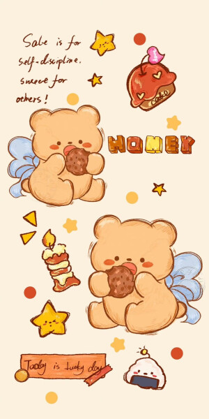 是可爱壁纸啊！