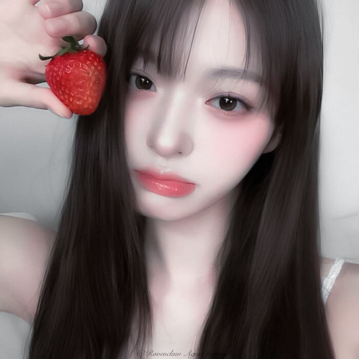 kiss kiss shy shy我想和你一起
女头