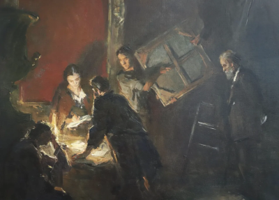 奥尔加·沃尔科娃是一位俄罗斯画家，出生于1994年，现居圣彼得堡。
2012年至2016年就读于叶卡捷琳堡沙德尔艺术学校绘画系。
2016年考入圣彼得堡列宾美术学院绘画系。2022年毕业，在V.佩西科夫的指导下完成毕业作品《…