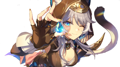 赛飞儿猫猫的抠图，原创mys