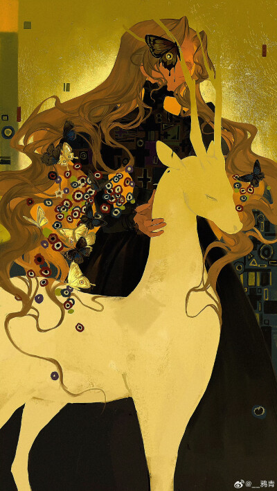 人物插画绘画线稿黑白手绘头像素描临摹细节几何素材风格个性
@鸦青
