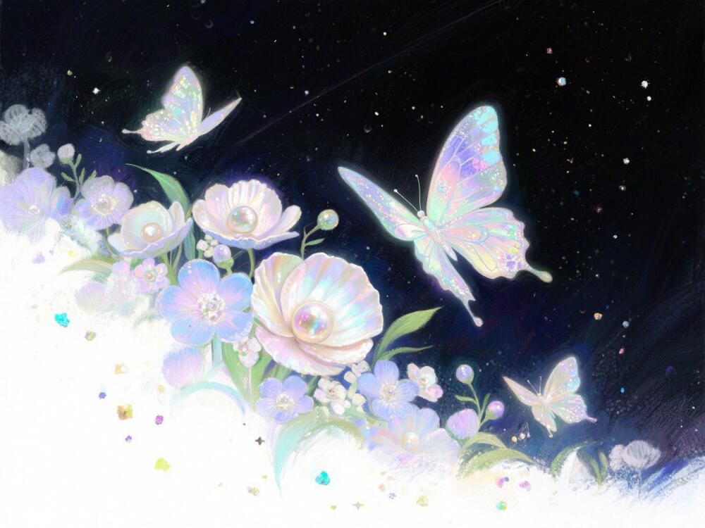 梦幻珠光蝴蝶