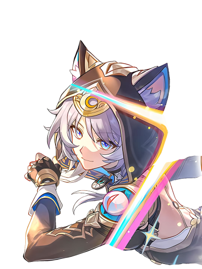 赛飞儿猫猫的抠图，原创mys