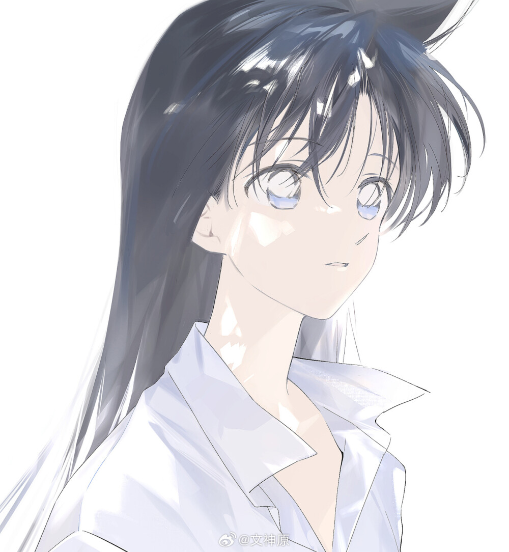 人物插画绘画线稿黑白手绘头像素描临摹细节几何素材风格个性
@文神原