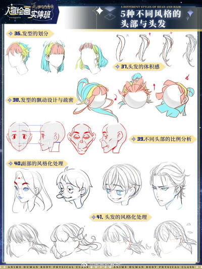 人物插画绘画线稿黑白手绘头像素描临摹细节几何素材风格个性
@画画的春哥