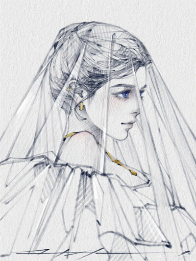 人物插画绘画线稿黑白手绘头像素描临摹细节几何素材风格个性
@冰糖煮庭婷