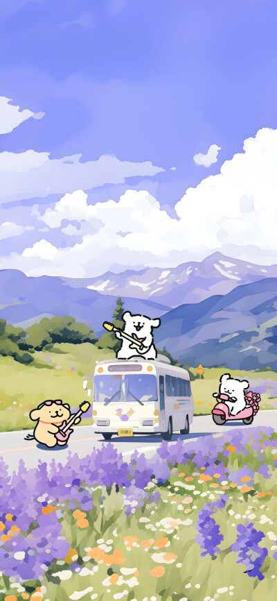 线条狗手机套图