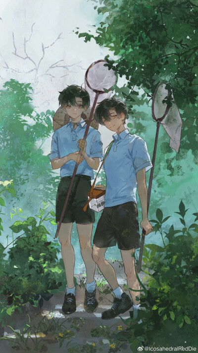 画师：IcosahedralRedDie
#插画分享#
