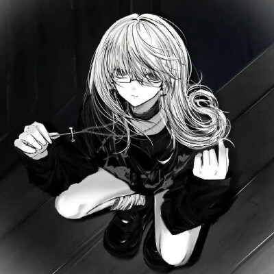 黑白女漫