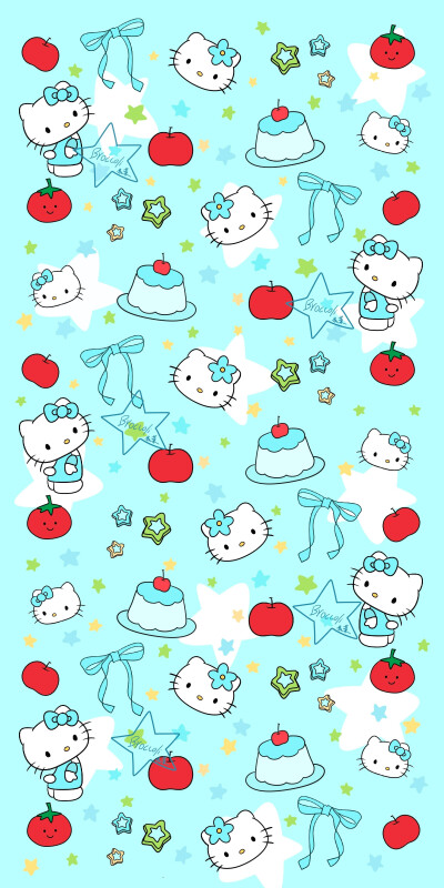 平铺可爱壁纸
图源：酱汁花菜
#插画壁纸#