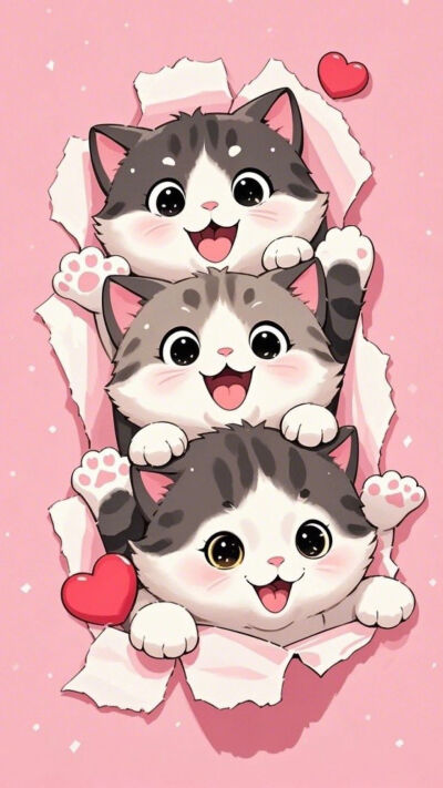 妙啊～猫咪 萌壁纸 
