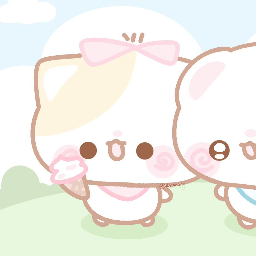 萌物可爱头像◍˃ᵕ˂◍
​​​画师：开奶瓶
#情侣头像#