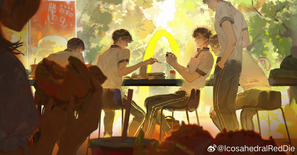 画师：IcosahedralRedDie
#插画分享#