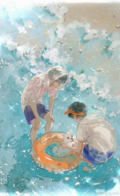画师：IcosahedralRedDie
#插画分享#