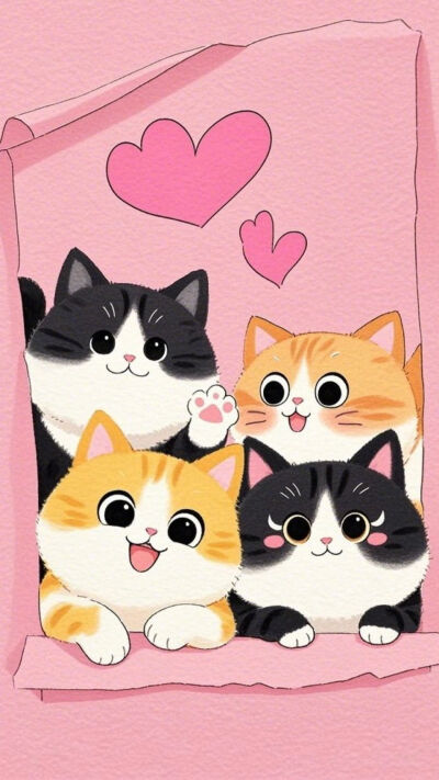 妙啊～猫咪 萌壁纸 