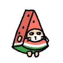可爱猫猫美食小头像