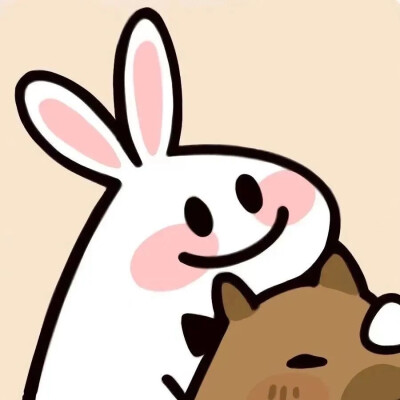 超可爱的情侣头像