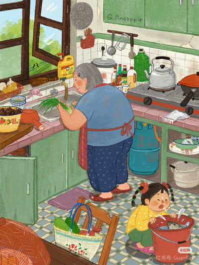 小时候，画师:G.pineapple«侵删致歉»