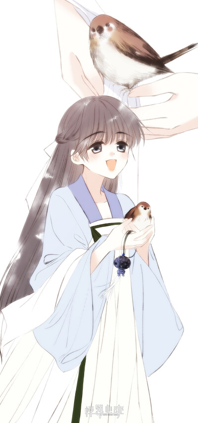 年少总是多情诗：杏花微雨醉，花朝故人归。