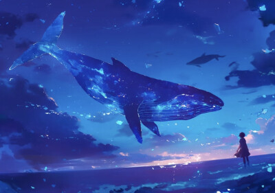 蓝色鲸鱼