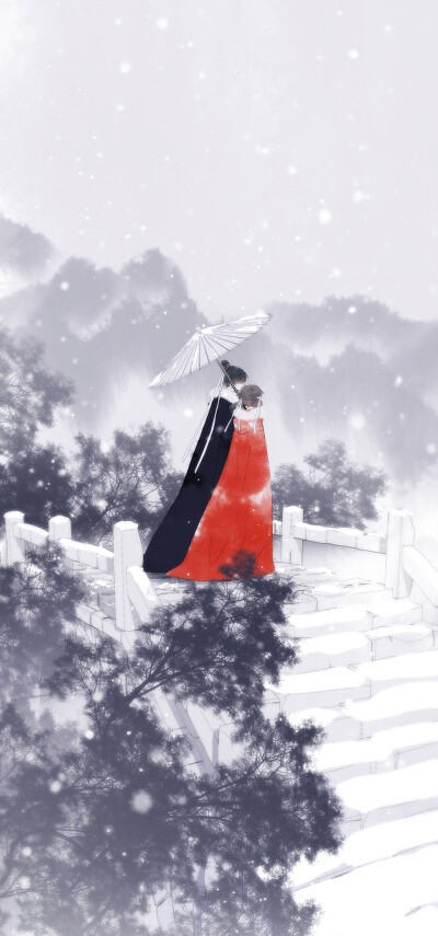 年少总是多情诗：杏花微雨醉，花朝故人归。