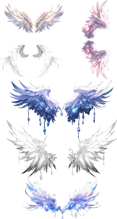 翅膀素材