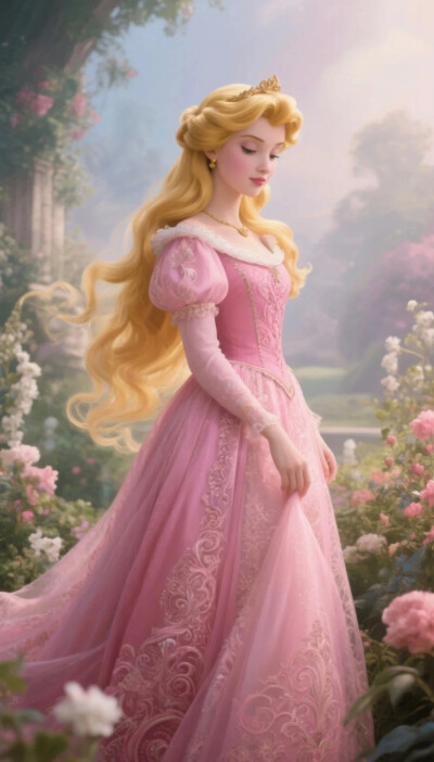 迪士尼公主壁纸-长发公主