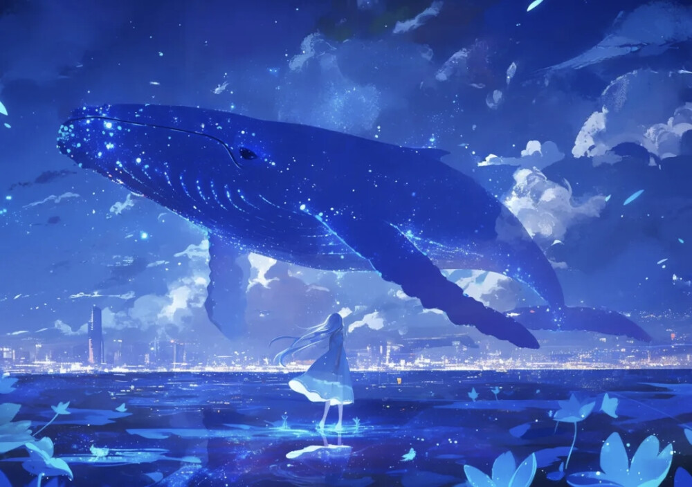 蓝色鲸鱼