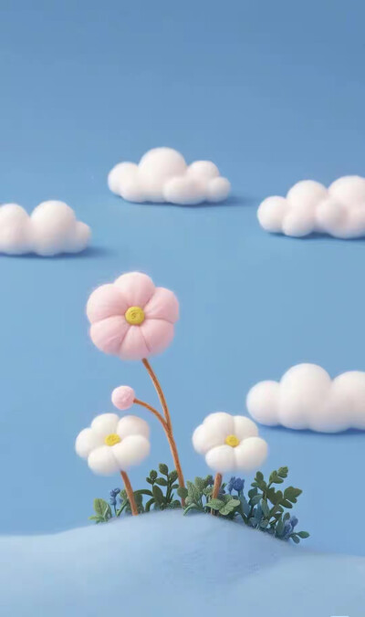 蓝天白云