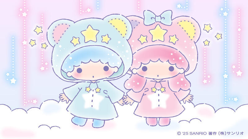 三丽鸥双子星可爱单图