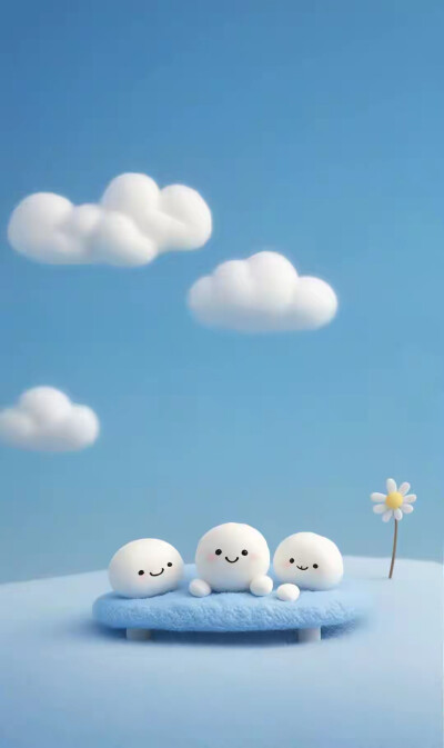 蓝天白云