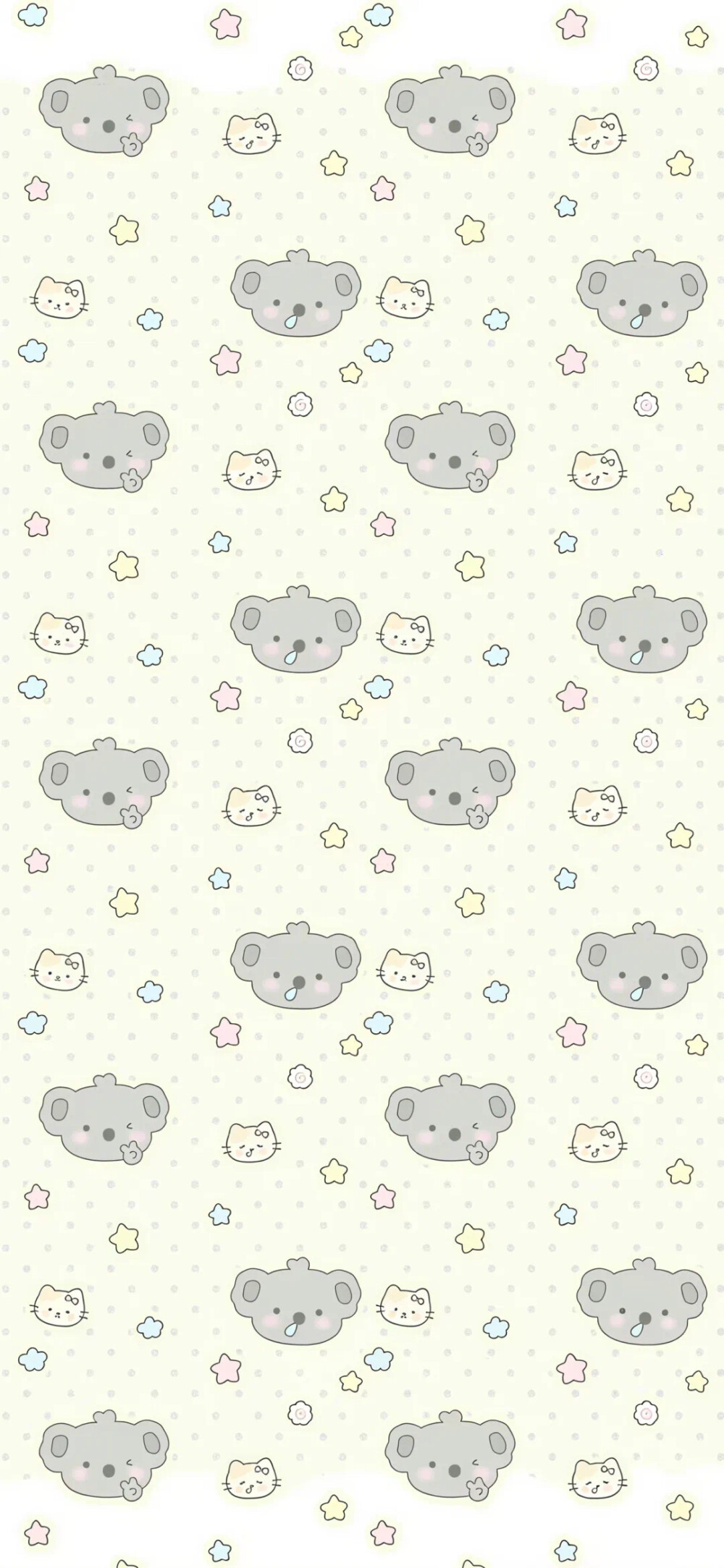 壁纸 手机壁纸 平铺壁纸 可爱 卡通 少女心