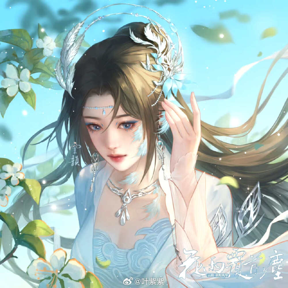 手绘女