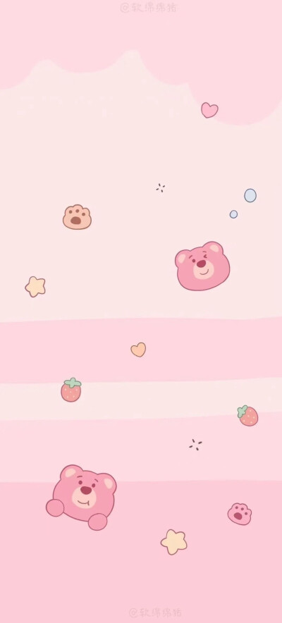 壁纸 手机壁纸 平铺壁纸 可爱 少女心