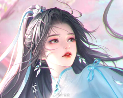 手绘女