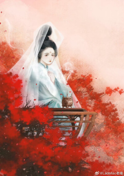 手绘女