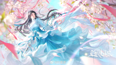 手绘女