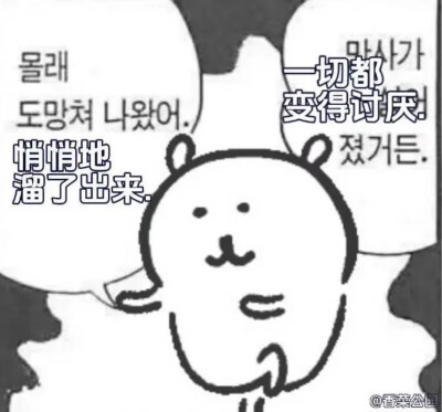 自嘲熊梗图