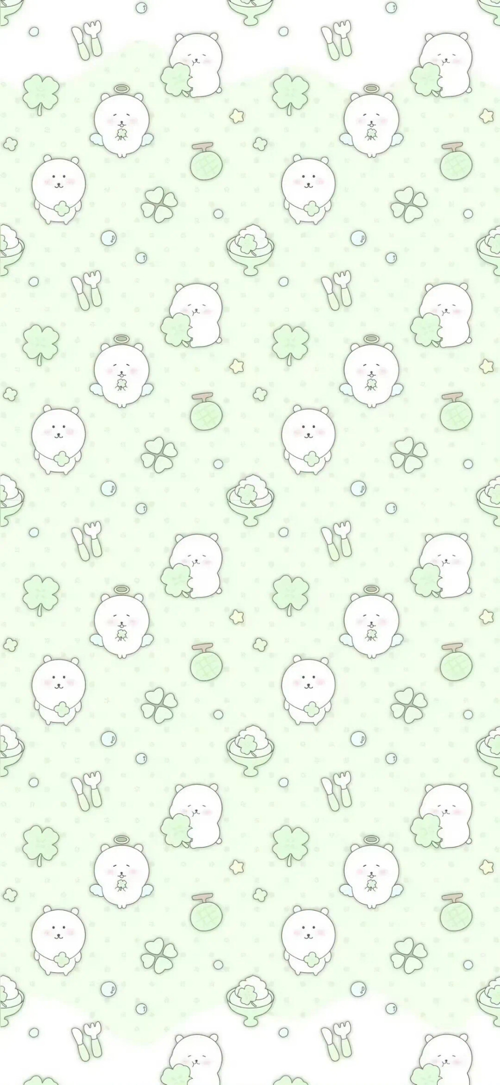 壁纸 手机壁纸 平铺壁纸 可爱 卡通 少女心