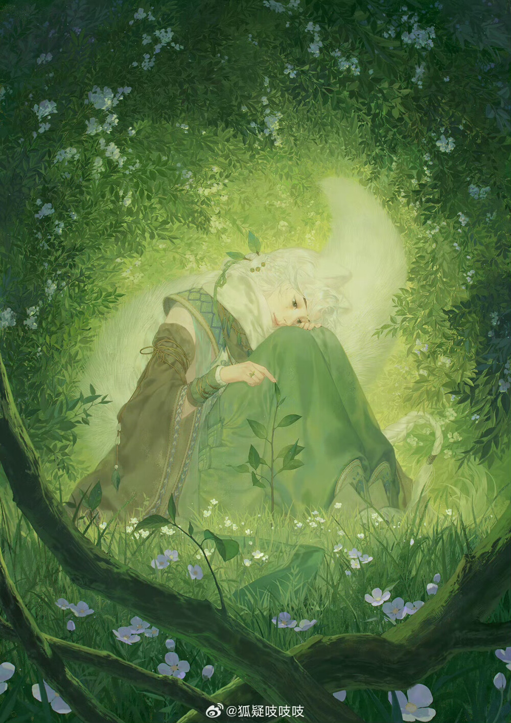 画师：狐疑吱吱吱
#插画分享#